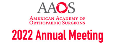 Upcoming AAOS 2022 Annual Meeting