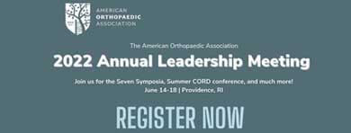 Kevin D. Plancher, MD, MPH Attends 2022 AOA Annual Leadership Meeting