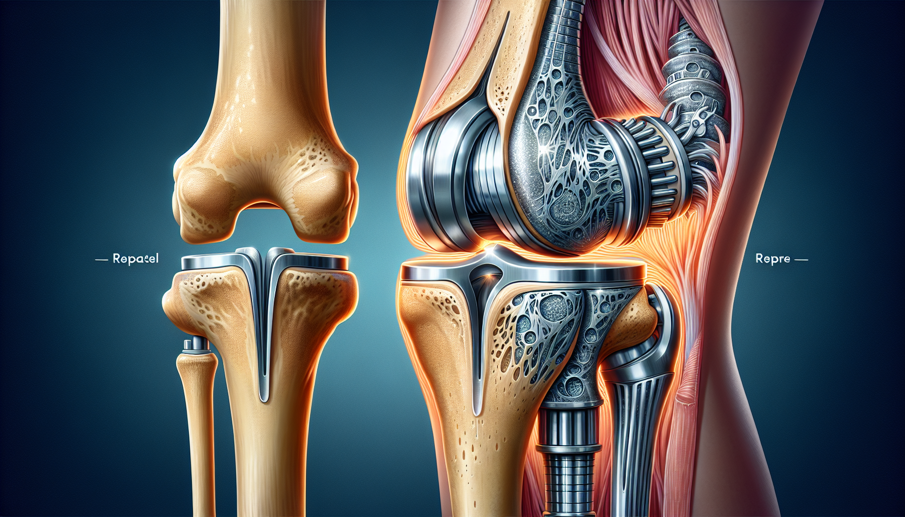 Comparison of Total Knee Replacement and Partial Knee Replacement